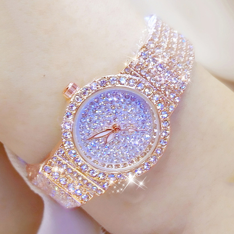 Jewelry Watches Gold - Часы наручные BS женские маленькие, люксовые