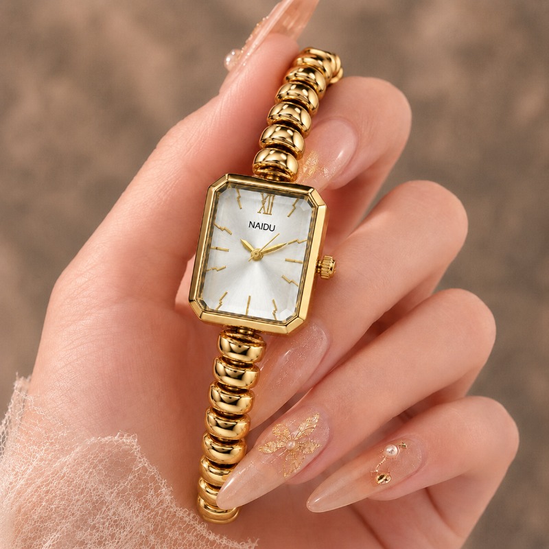 Jewelry Watches For Ladies - Золотые часы NAIDU для женщин, миниатюрные