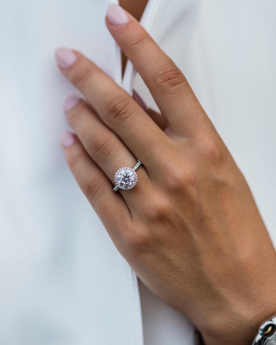 Moissanite Ring - Обручальное кольцо с муассанитом 2,5 карата,