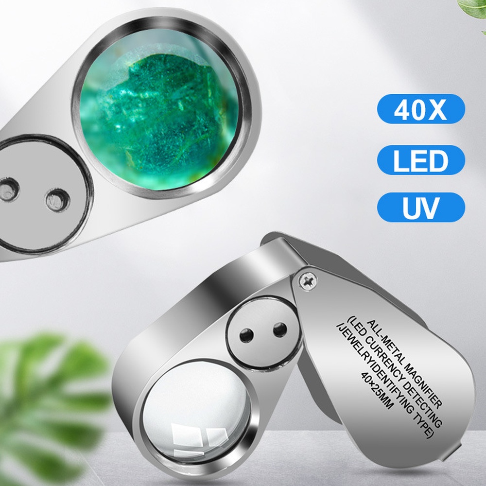 Collectors Coins Jewelry & Watches Of Smithtown Reviews - 40-кратная складная лупа с LED-подсветкой для