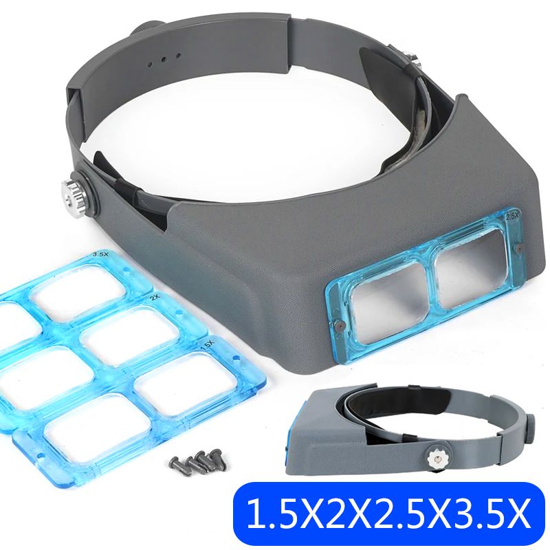 Jewelry Eyewear Watches & Accessories - 1,5X2X2,5X3,5X профессиональная лупа для ношения головы