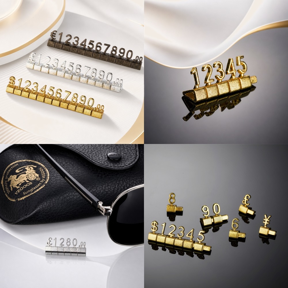 Jewelry Stores With Watches - Металлические ценники с регулируемыми цифрами и