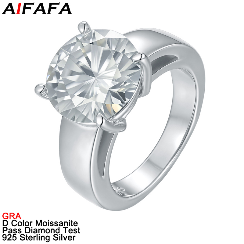 Moissanite Ring - Женские кольца с муассанитом и бриллиантами