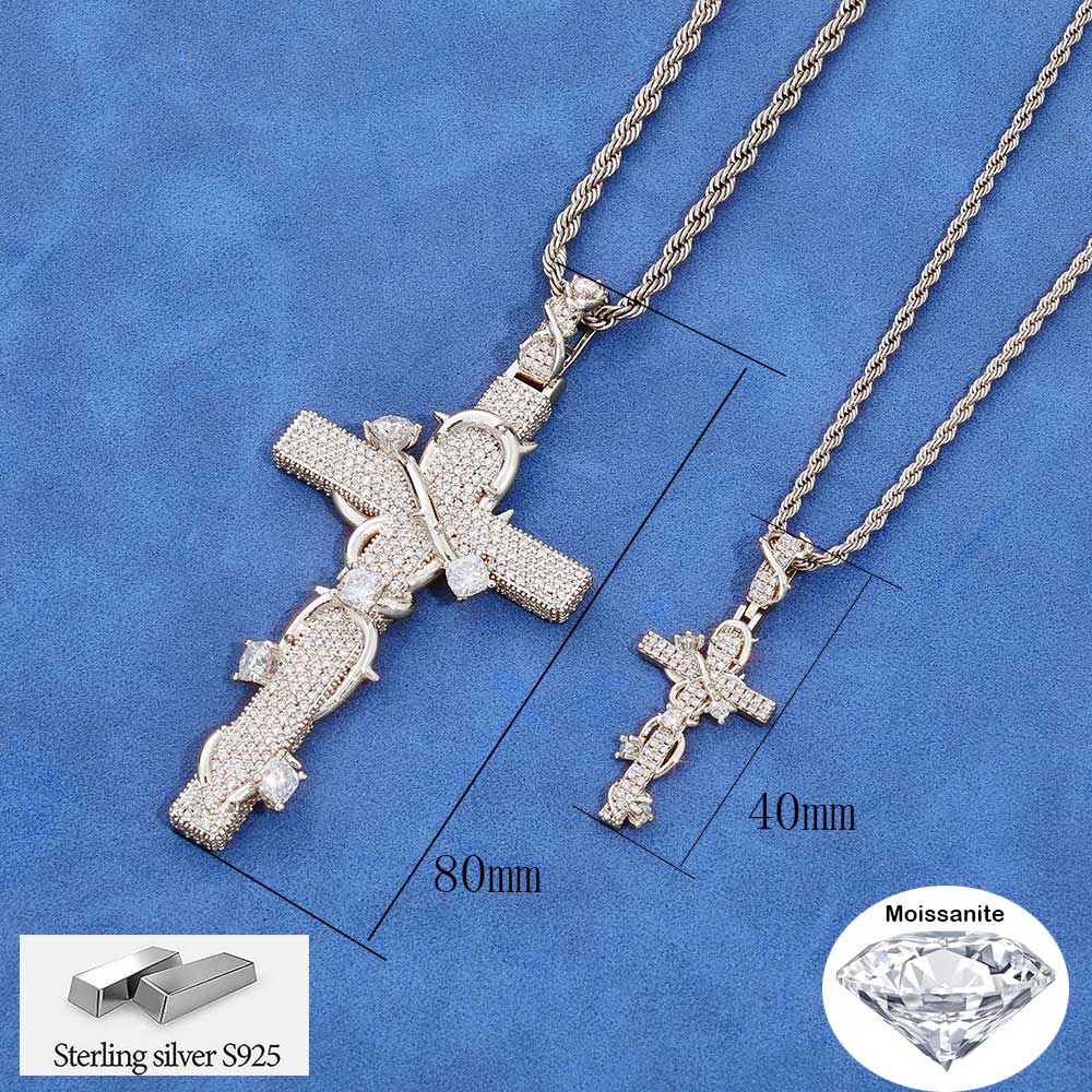 Hip Hop Chain Necklace - NUOYA Роскошное ожерелье с подвеской из