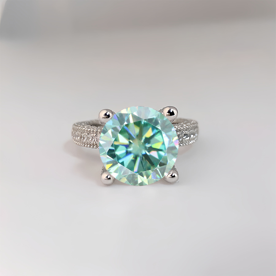 Кольца с настоящим муассанитом – обзор и цена Moissanite Ring
