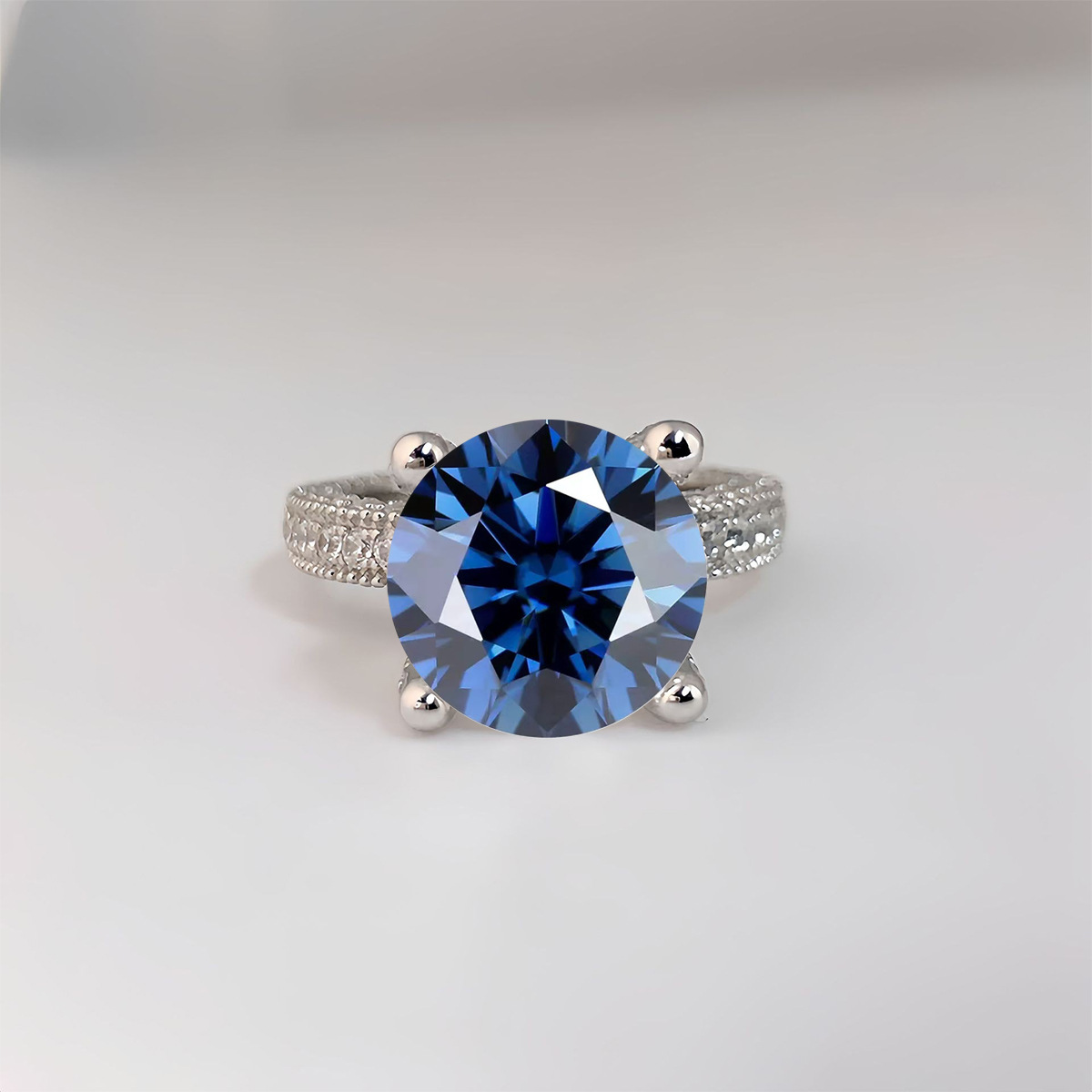 Кольца с настоящим муассанитом – обзор и цена Moissanite Ring
