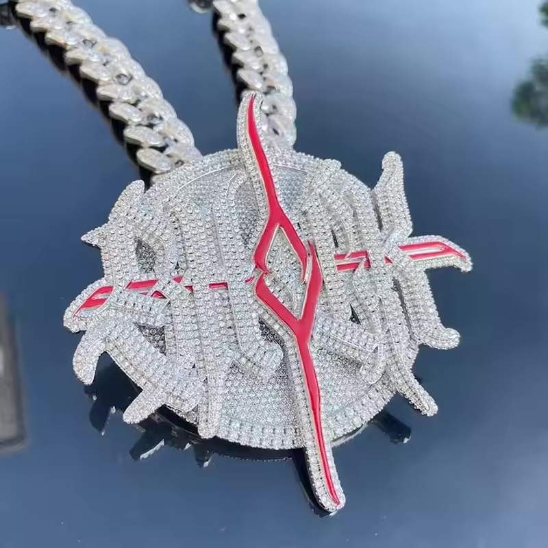Вращающийся кулон из стерлинго – обзор и цена Hip Hop Chain Necklace