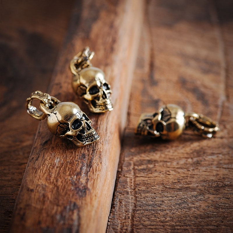 Винтажный панк-брелок с черепо – обзор и цена Gothic Skull Ring