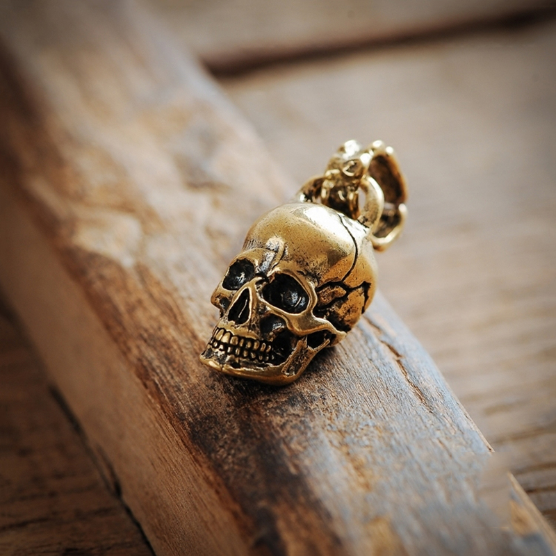 Винтажный панк-брелок с черепо – обзор и цена Gothic Skull Ring