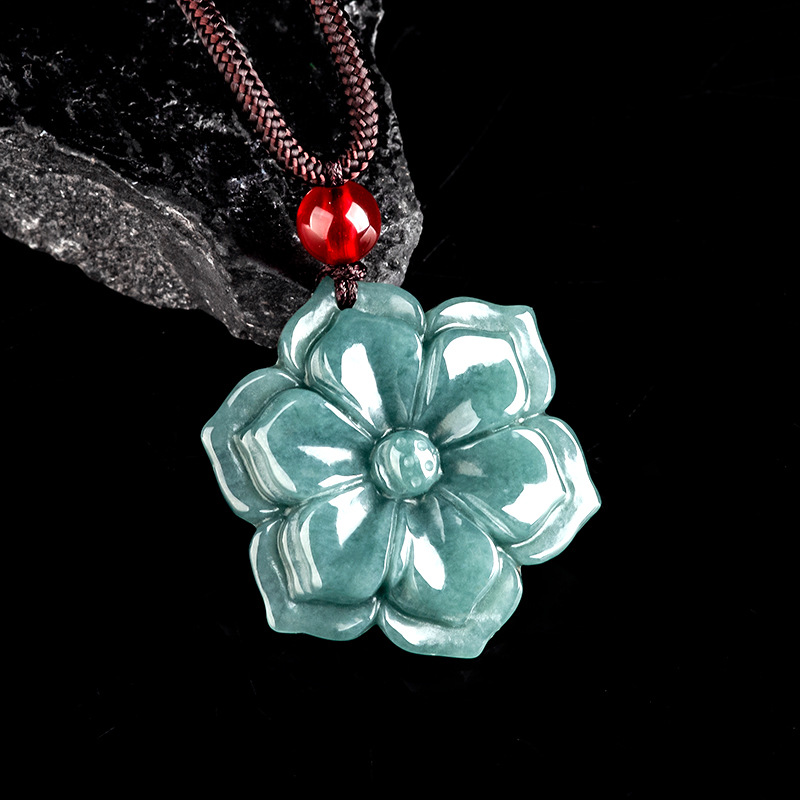 Кулон-цветок из бирманского жа – обзор и цена Necklace Pendant