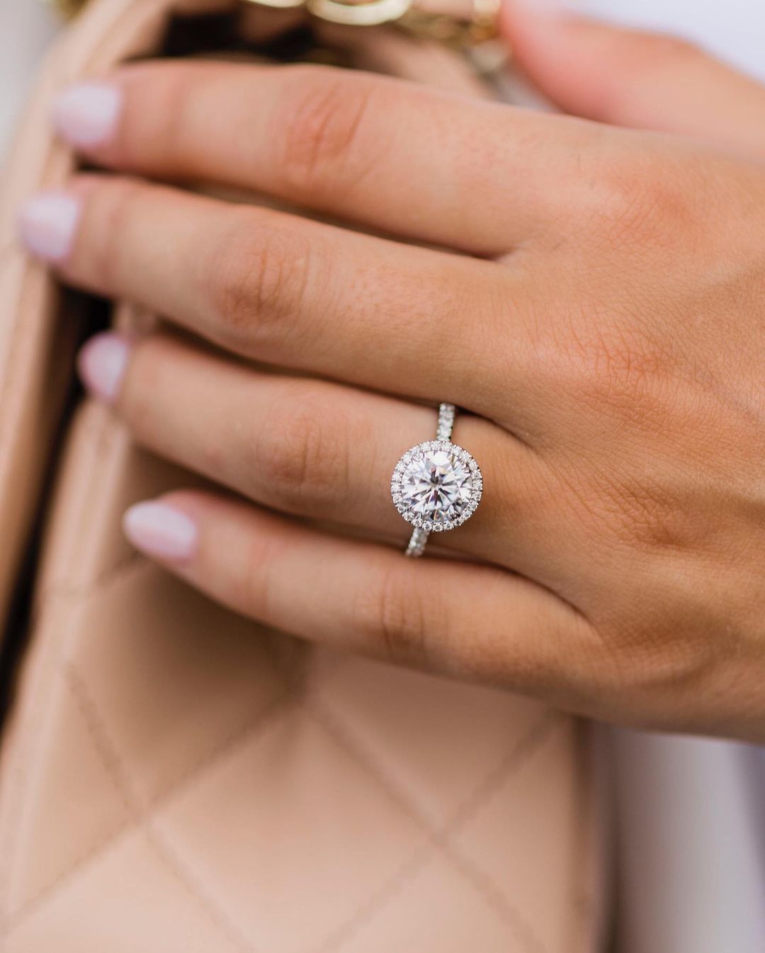 Обручальное кольцо с муассанит – обзор и цена Moissanite Ring