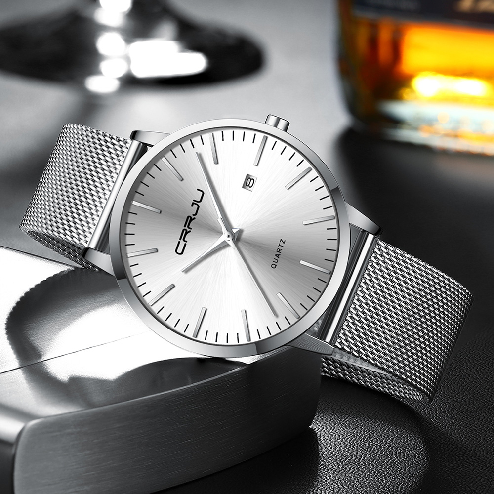 CRRJU новые модные мужские час – обзор и цена Jewelry Inspired Watches