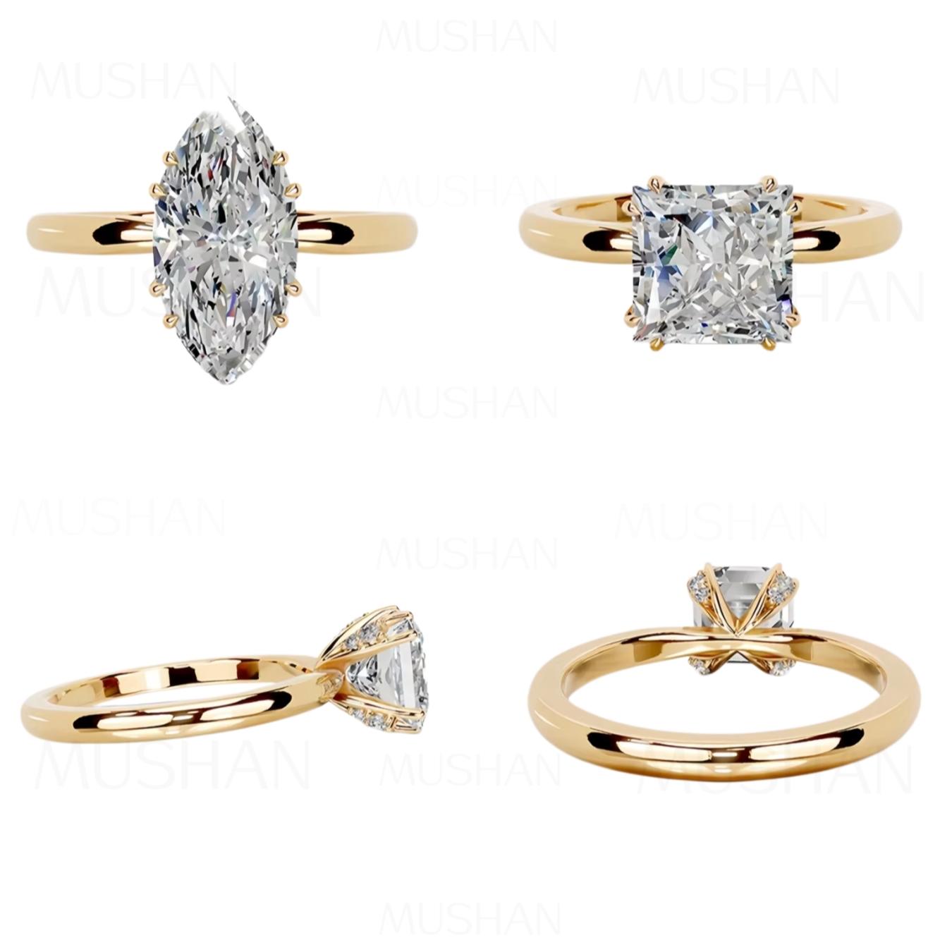 Ювелирные изделия MUSHAN на за – обзор и цена Moissanite Ring