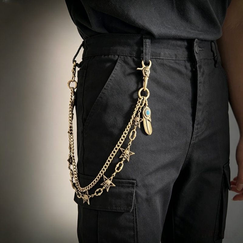 Цепочка на пояс для брюк в сти – обзор и цена Hip Hop Chain Necklace