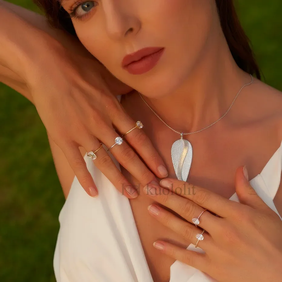 Кольцо-солитер с муассанитом 1 – обзор и цена Moissanite Ring
