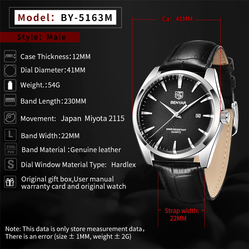 Benyar 5163, лучший бренд, рос – обзор и цена Jewelry Inspired Watches