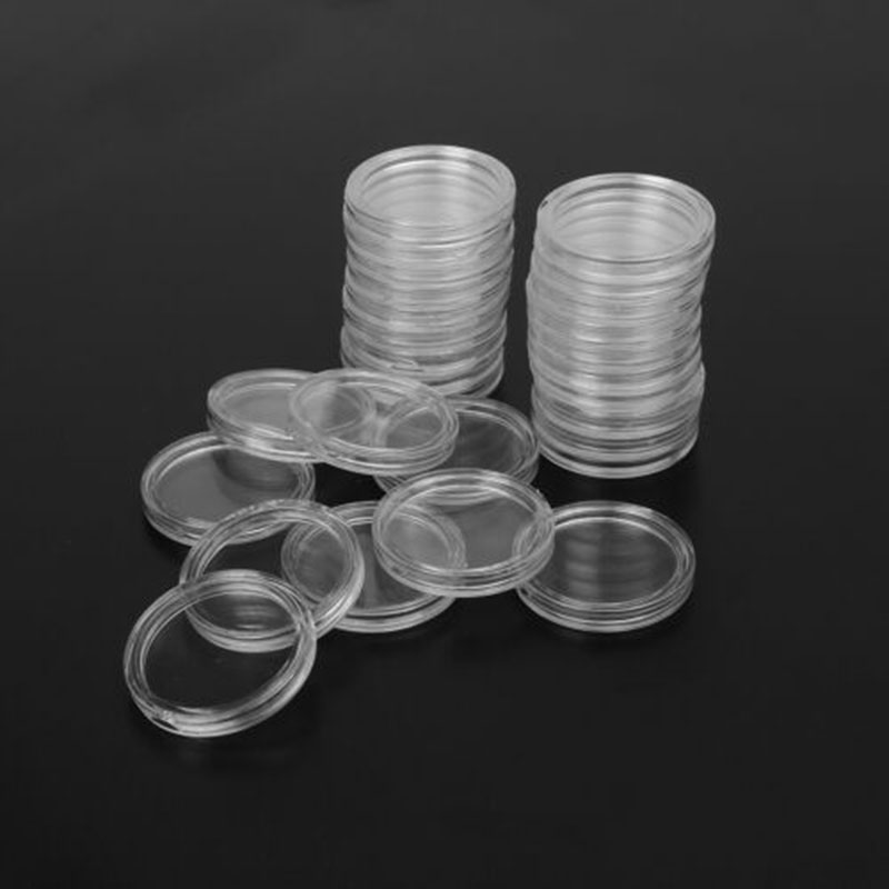 100 прозрачных круглых капсул  – обзор и цена Collectors Coins Jewelry & Watches Of Smithtown Reviews