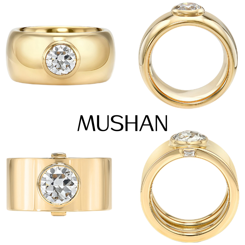 Кольцо MUSHAN из стерлингового – обзор и цена Moissanite Ring