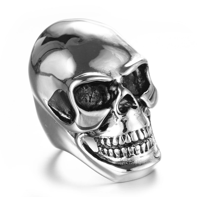 Новое крутое мужское/подростко – обзор и цена Gothic Skull Ring