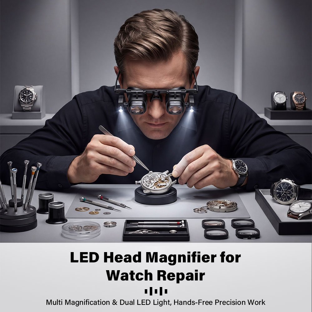 Портативная лупа с креплением  – обзор и цена Jewelry Eyewear Watches & Accessories