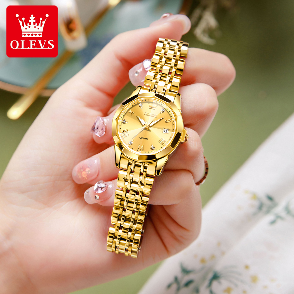 OLEVS модные золотые часы для  – обзор и цена Jewelry Watches Gold
