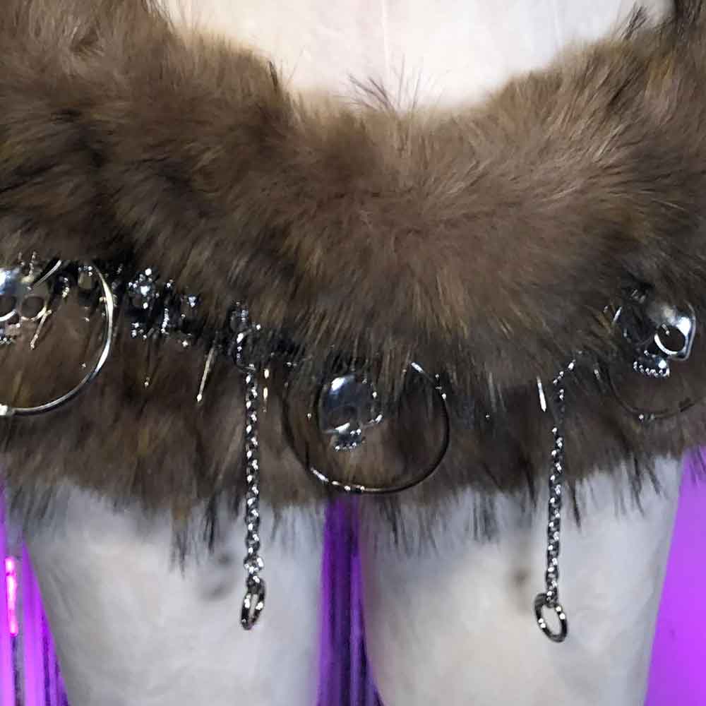 Панк-рок топы с заклепками, ру – обзор и цена Gothic Skull Ring