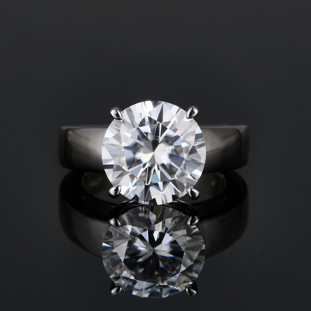 Женские кольца с муассанитом и – обзор и цена Moissanite Ring