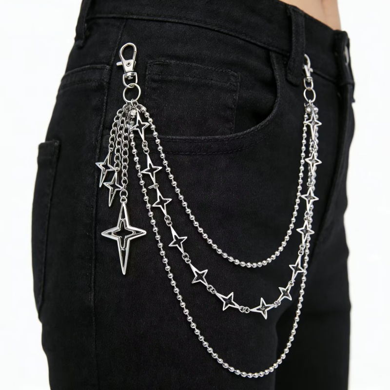 Женская многослойная цепочка н – обзор и цена Hip Hop Chain Necklace