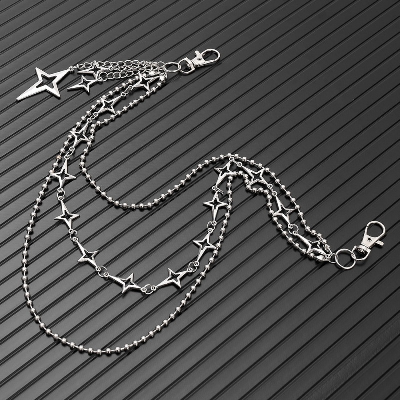 Женская многослойная цепочка н – обзор и цена Hip Hop Chain Necklace