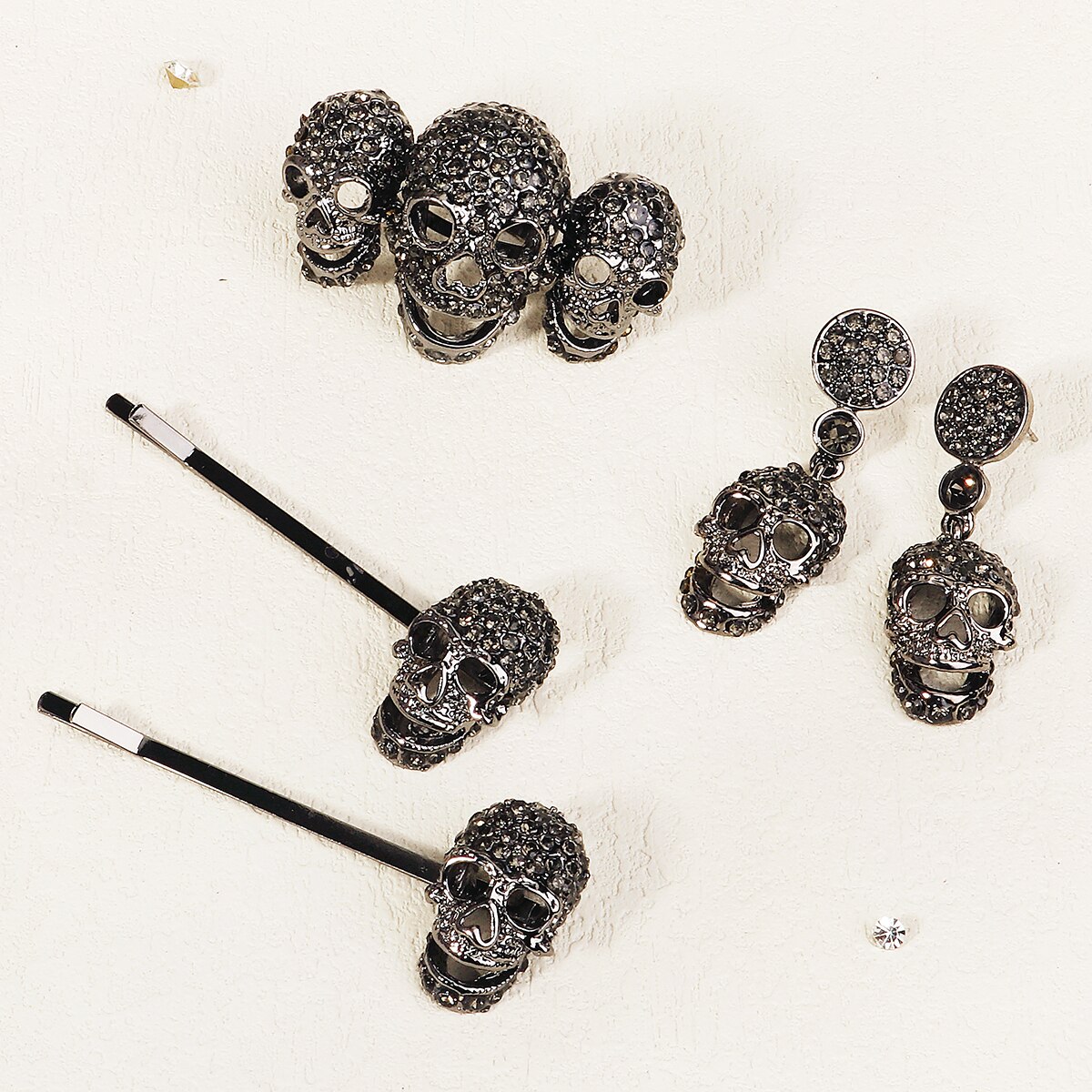 Готический Панк Черный Паук Жи – обзор и цена Gothic Skull Ring