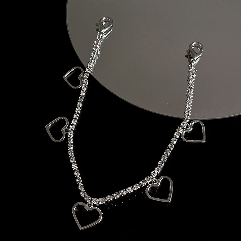 Пряжка для обуви в форме сердц – обзор и цена Hip Hop Chain Necklace