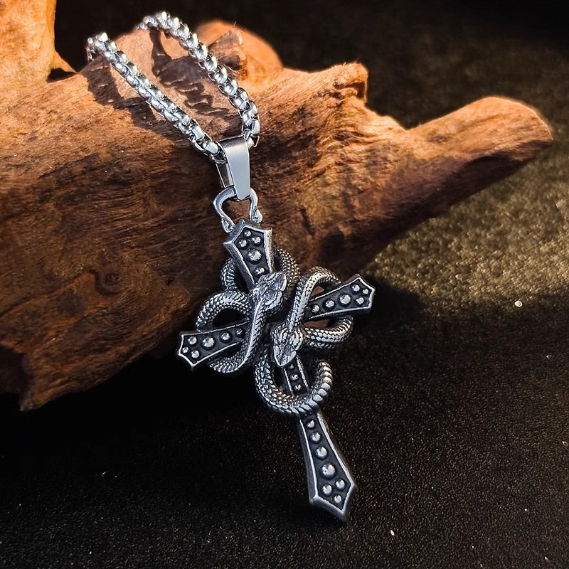 Винтажное двухцветное ожерелье – обзор и цена Hip Hop Chain Necklace