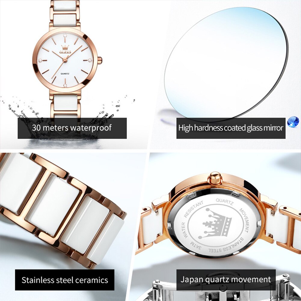 Женские кварцевые часы с керам – обзор и цена Jewelry Watches Gold