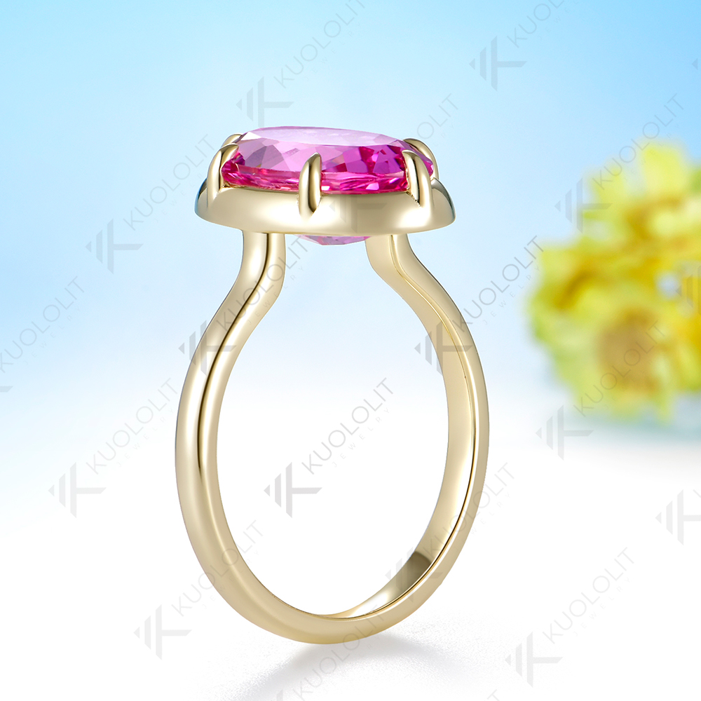 Кольцо с выращенным в лаборато – обзор и цена Moissanite Ring
